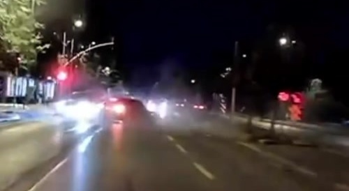 car that entered a minefield