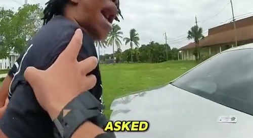 Arrogant Ratchet Can't Follow Cop's Orders