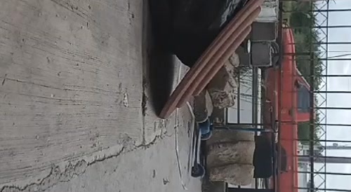 The guy died at the entrance