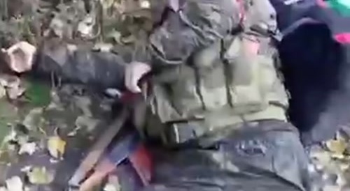 Ukrainians destroyed a Van carrying hijackers.