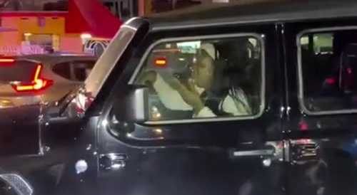Drunk Girl With Shredded Tires Gets Arrested