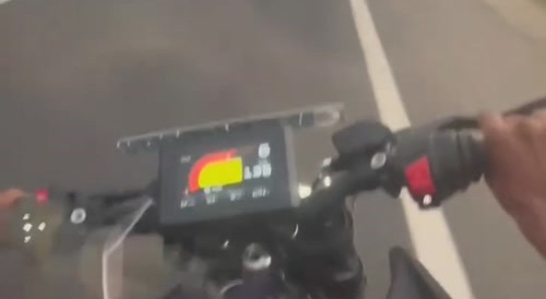 Power crash biked