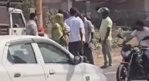 Indian road rage