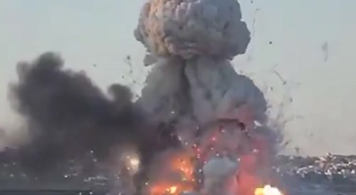 Fireworks Factory Explosion