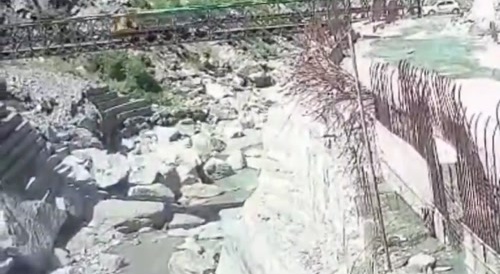 Bridge collapse