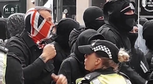Glasgow protest against immigration