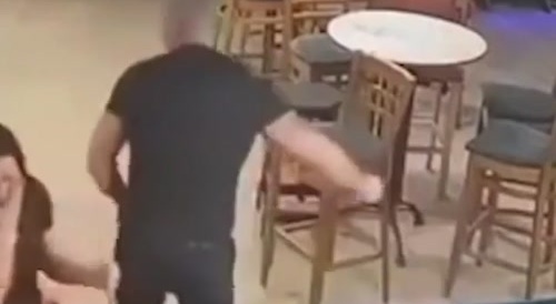 Dude gropes girl and gets KTFO