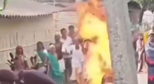 Self-immolation for justice