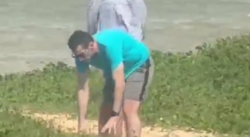 Once again, the police interrupt sex.