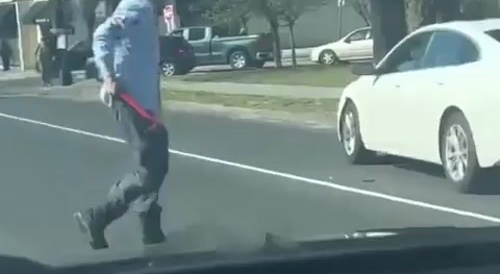 Road Rage: Beaten And His Woman KO'd