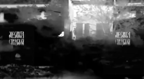 A sniper kills a Ukrainian soldier