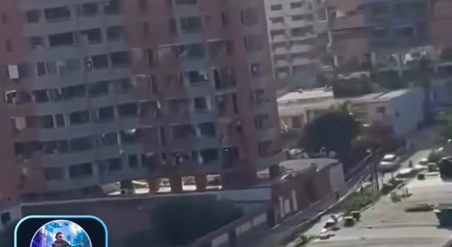 aftermath of Venezuelan earthquake