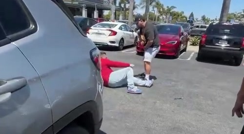 Parking Lot Fight