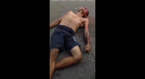 Brutally Beaten With Punches, Helmet and Stomps