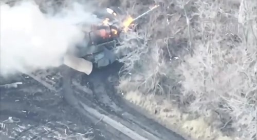 exploding tank and a little surprise