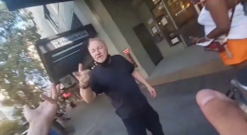 Stupid Leberal Gets Maced
