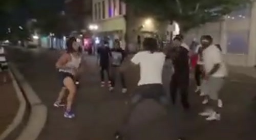 4th Of July Shooting During Street Fight