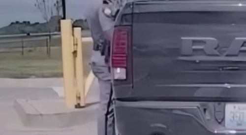 He didn't have time to react.