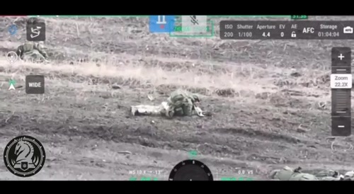 Destruction of russian mercenaries.