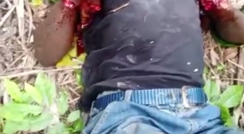 Congo Soldiers Fuck This Guy Up