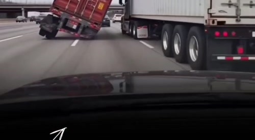 Truck saves truck