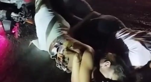 Two Gets Fried After Accident