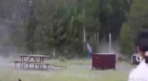 Yellowstone Bison Fucks Up Old Man