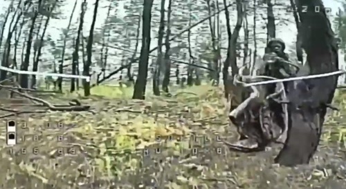 Fireworks from an african mercenary.