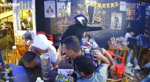 Two Killed Inside Bar