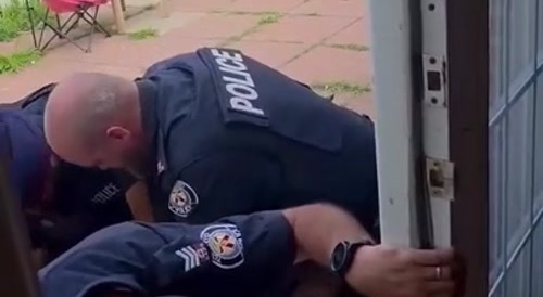 Toronto Cops Do A Guy Dirty