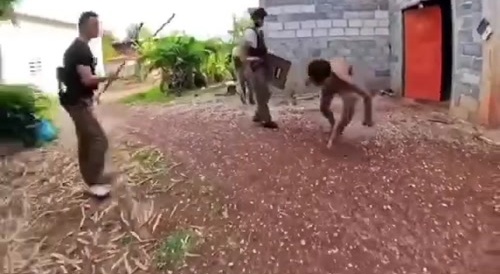 Guy Suddenly Becomes Animalistic