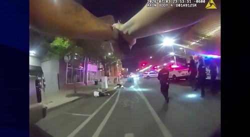 Man Shoots People Infront of Police
