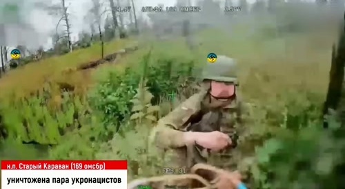 Killing Ukrainians with a Drone