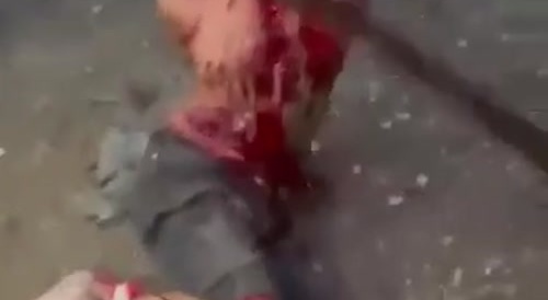 Police Collaborator Gets Chopped Up