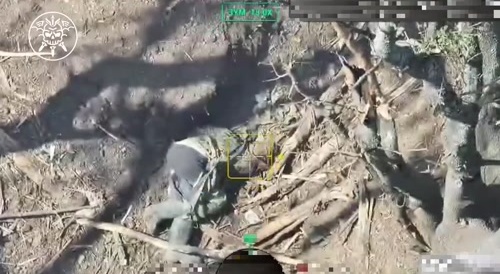 A drone records dozens of dead russian soldiers as a result of the assault.