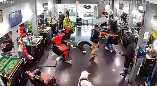 Barber Cuts Customers' Nonsense