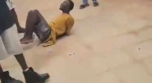Nigerian Prince gets caught stealing.