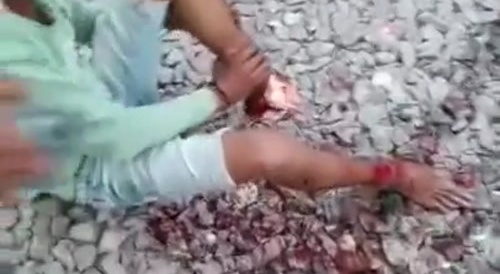 Foot vs Train