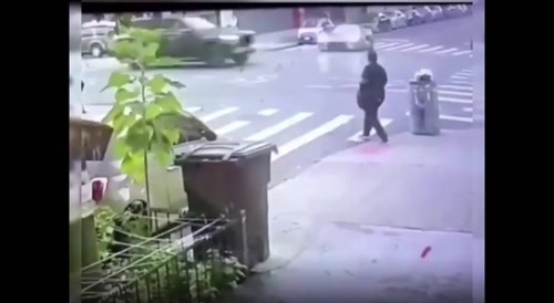 Wild Crash in New York
