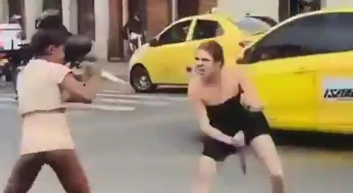 Crazy Knife Fight