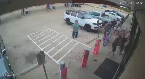 Gastation Fight Turns into Shooting