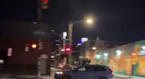 Dayuum Finds Out Climbing On Car A Bad Idea