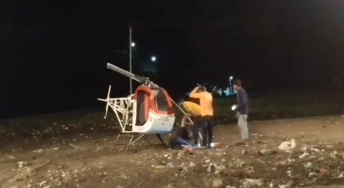 Indian dude dies after rotor blade strikes his head