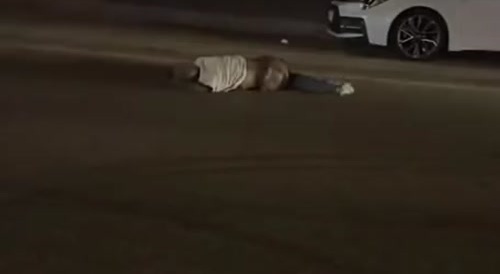 Retard Gets Run Over