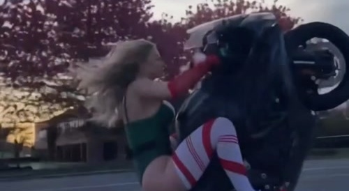 Bikini Biker Blimp