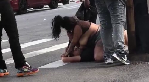 Ratchet Titties Out...'in da Bronx' Yo!