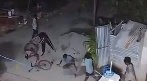 Worker Gets A Beating