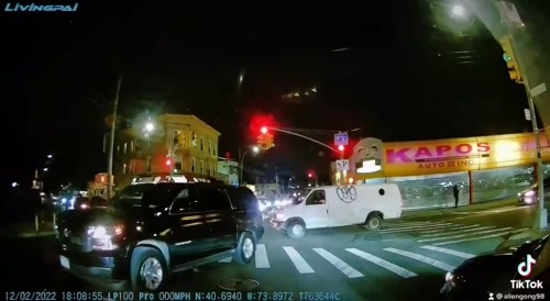 Pedestrian Finished By Two Cars