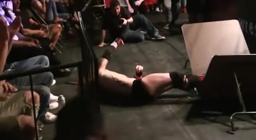 Dumping A Wrestler
