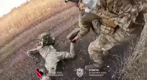 Ambush on a russian saboteur and his elimination.